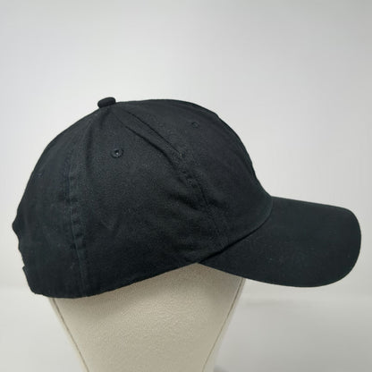 Wild Turkey Baseball Cap Black One Size Embroidered Logo Slideback Bourbon Hat