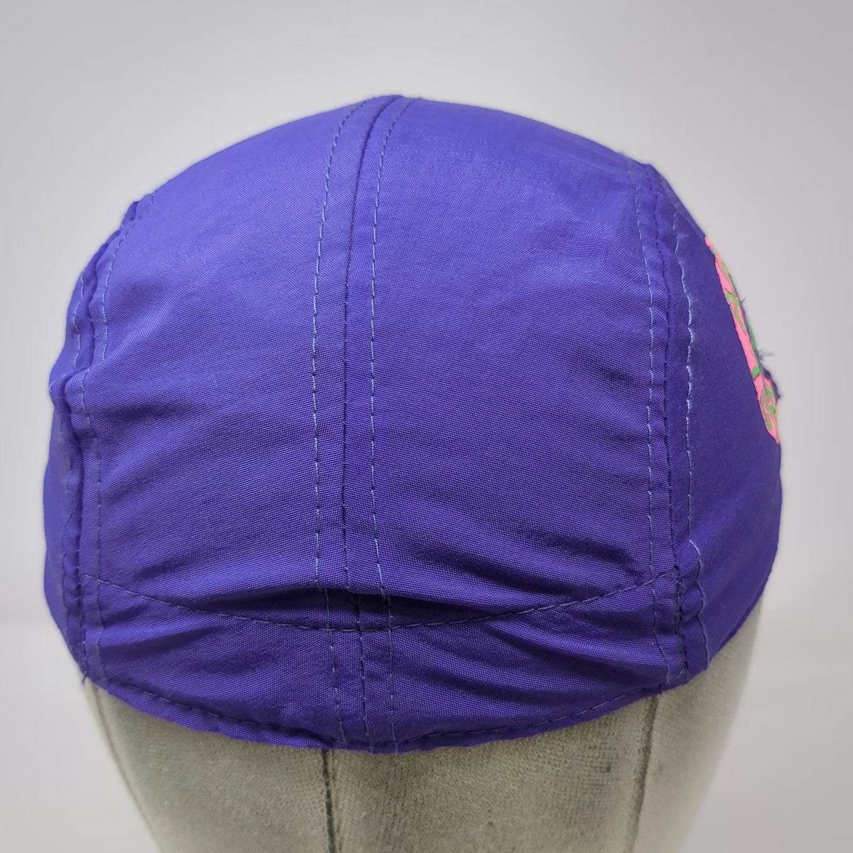 Laguna Baseball Cap Purple One Size Surfer Side Patch Nylon Elastic Back Hat