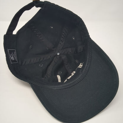 So Good Slideback Hat Black One Size Adjustable Embroidered Outdoor Cap