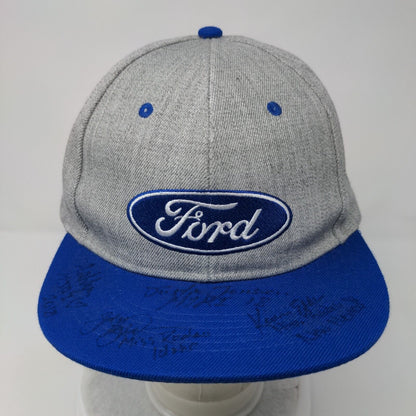 Ford Snapback Hat Multicolor OSFA Adjustable Embroidered Vented Holes 6 Panel