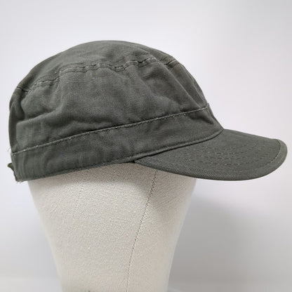 Army Cap Green One Size Strapback Alaska Mountain Patch Graphic Souvenir Hat