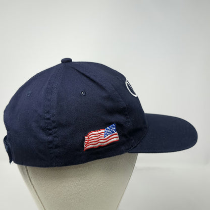 Audi Ray Catena Baseball Cap Blue One Size Strapback Logo American Flag Hat