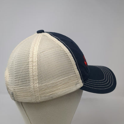 District Ithaca Coffee Company Rooster Blue One Size Trucker Hat Mesh Snapback