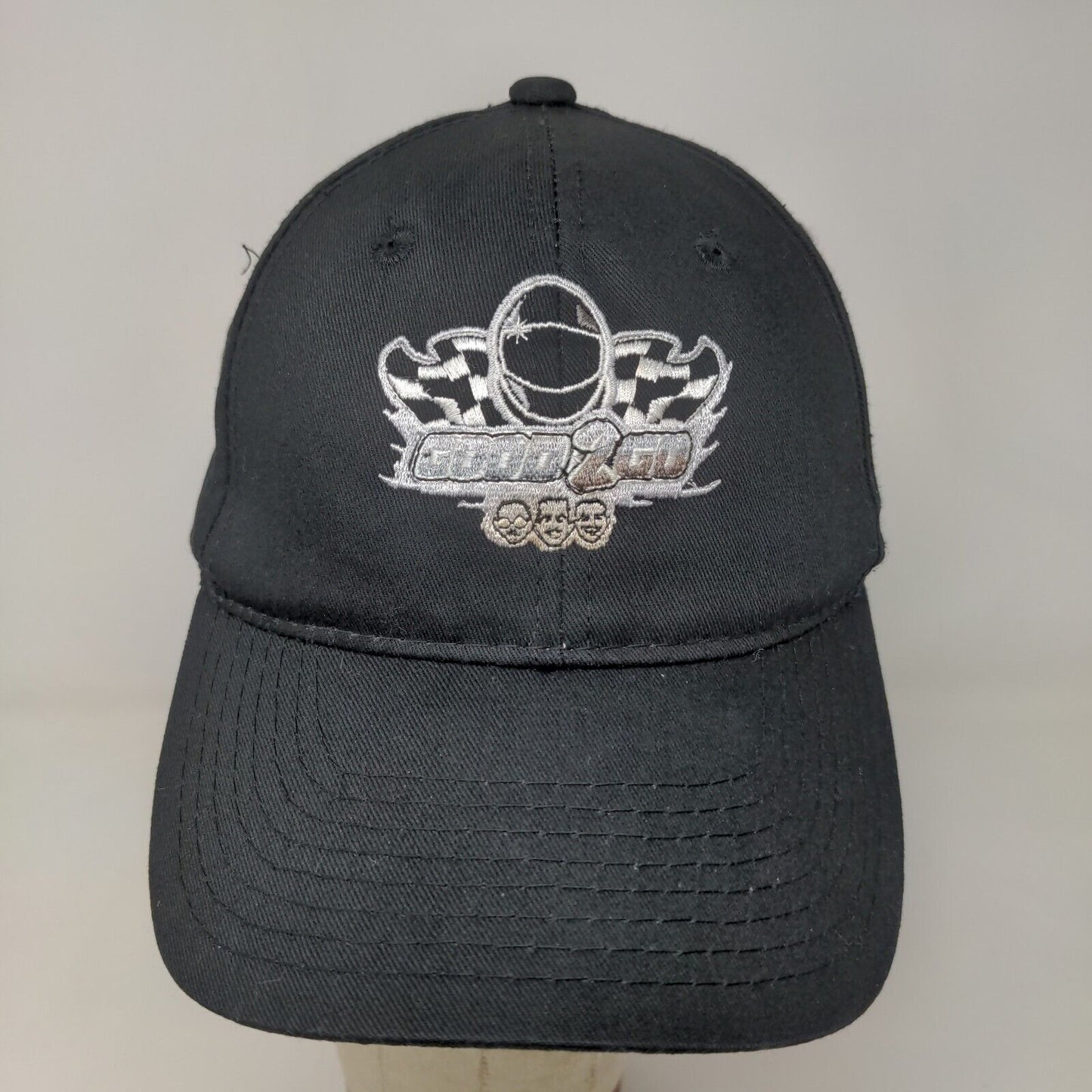 OC Sports Men's Strapback Hat Black Size OSFM Embroidered Good 2 Go Logo