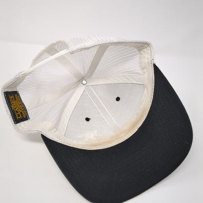 Bigfoot Sasquatch Snapback Trucker Hat Black One Size Mesh Back Yupoong