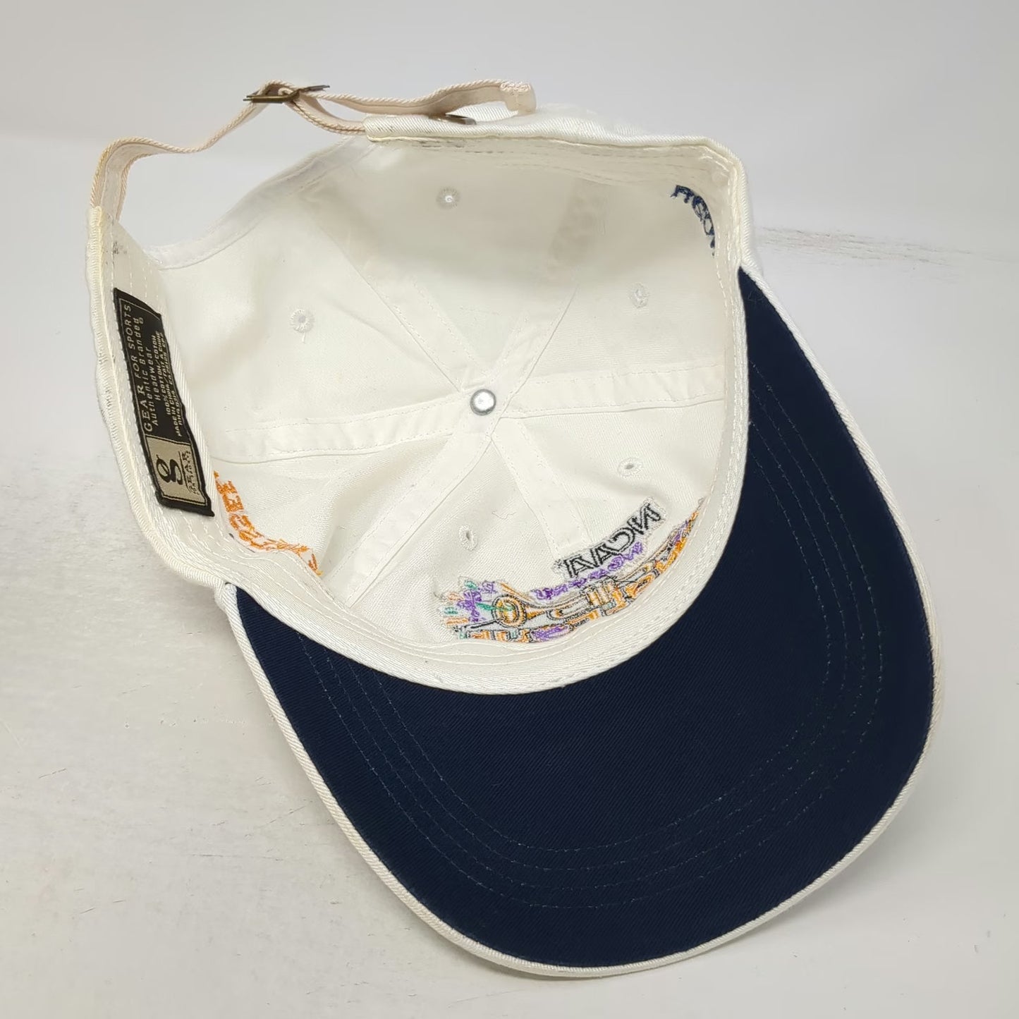 Gear For Sports Baseball Cap White 2004 NCAA Womens Final Four Hat Vintage