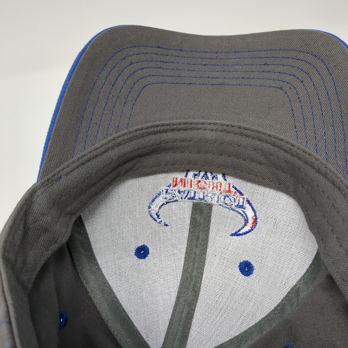 Patriot Night Strapback Hat Gray One Size CNR Caldwell Night Rodeo