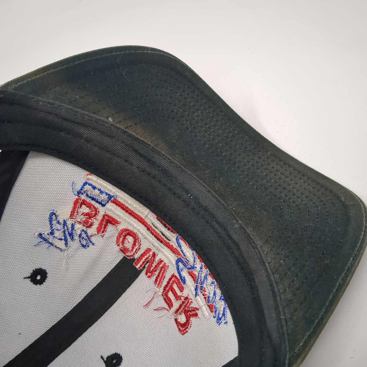 Quake City Caps Trucker Hat Black OSFM The Blower Shop American Flag Snapback