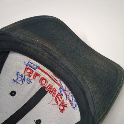 Quake City Caps Trucker Hat Black OSFM The Blower Shop American Flag Snapback
