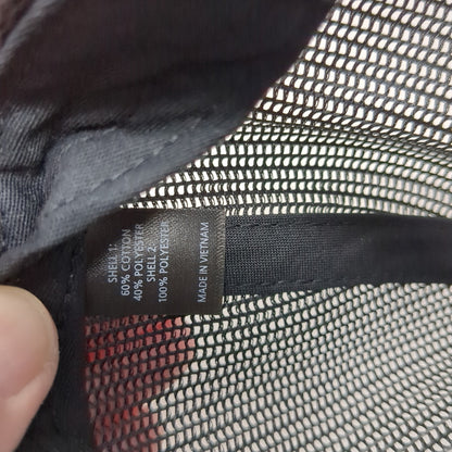 Disaster Response Snapback Trucker Hat Gray One Size Adjustable Mesh Back