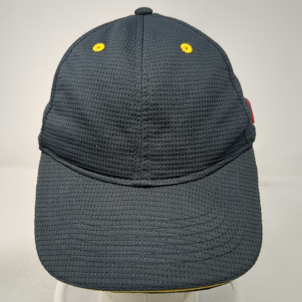 Apparel Collection Snapback Blue Hat One Size McDonalds Logo Side Patch Yellow