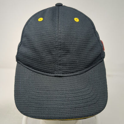 Apparel Collection Snapback Blue Hat One Size McDonalds Logo Side Patch Yellow