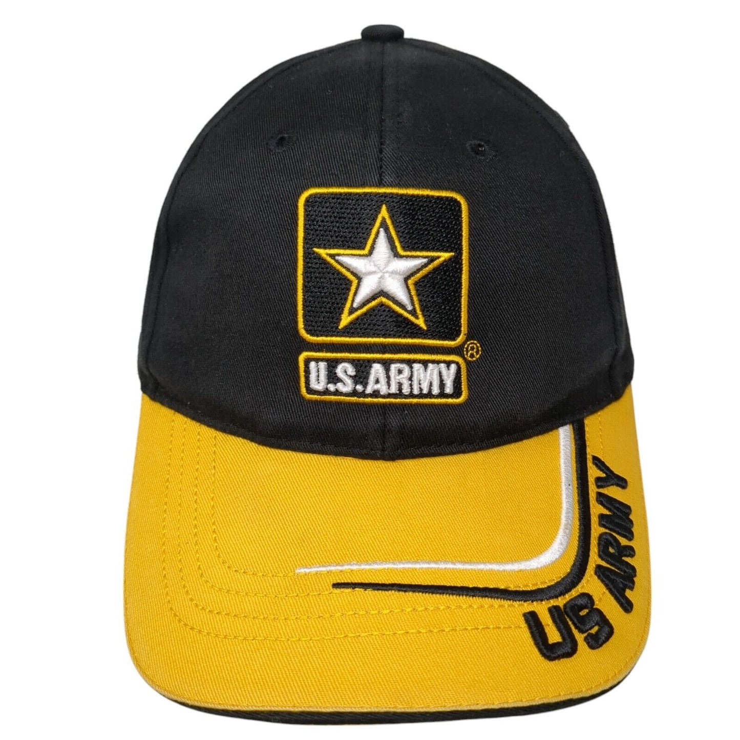 US Army Strapback Hat Multi One Size Adjustable Embroidered Colorblock