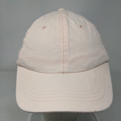Unbranded Strapback Hat Pink OSFM Adjustable 6 Panel Vent Holes Blank