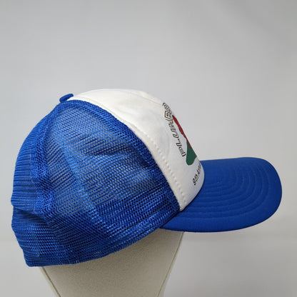 Plumbers Supply Snapback Mesh Back Trucker Hat Blue One Size Sportcap