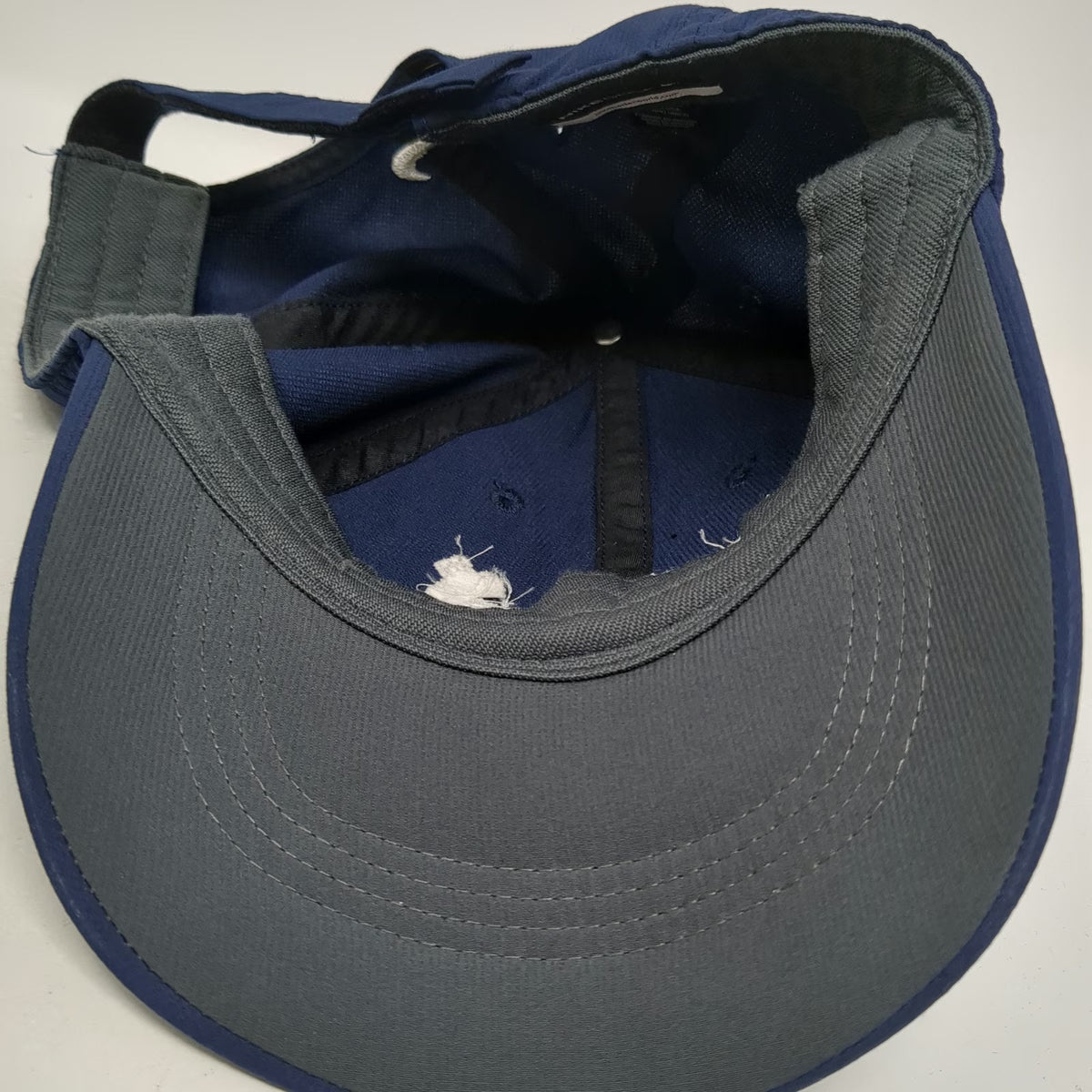 Nike Baseball Cap Blue One Size Albertsons Boise Open Golf Strapback Hat Swoosh