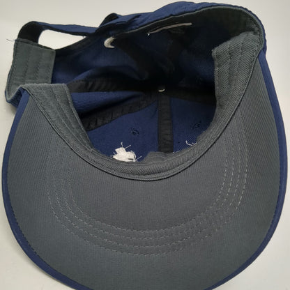 Nike Baseball Cap Blue One Size Albertsons Boise Open Golf Strapback Hat Swoosh