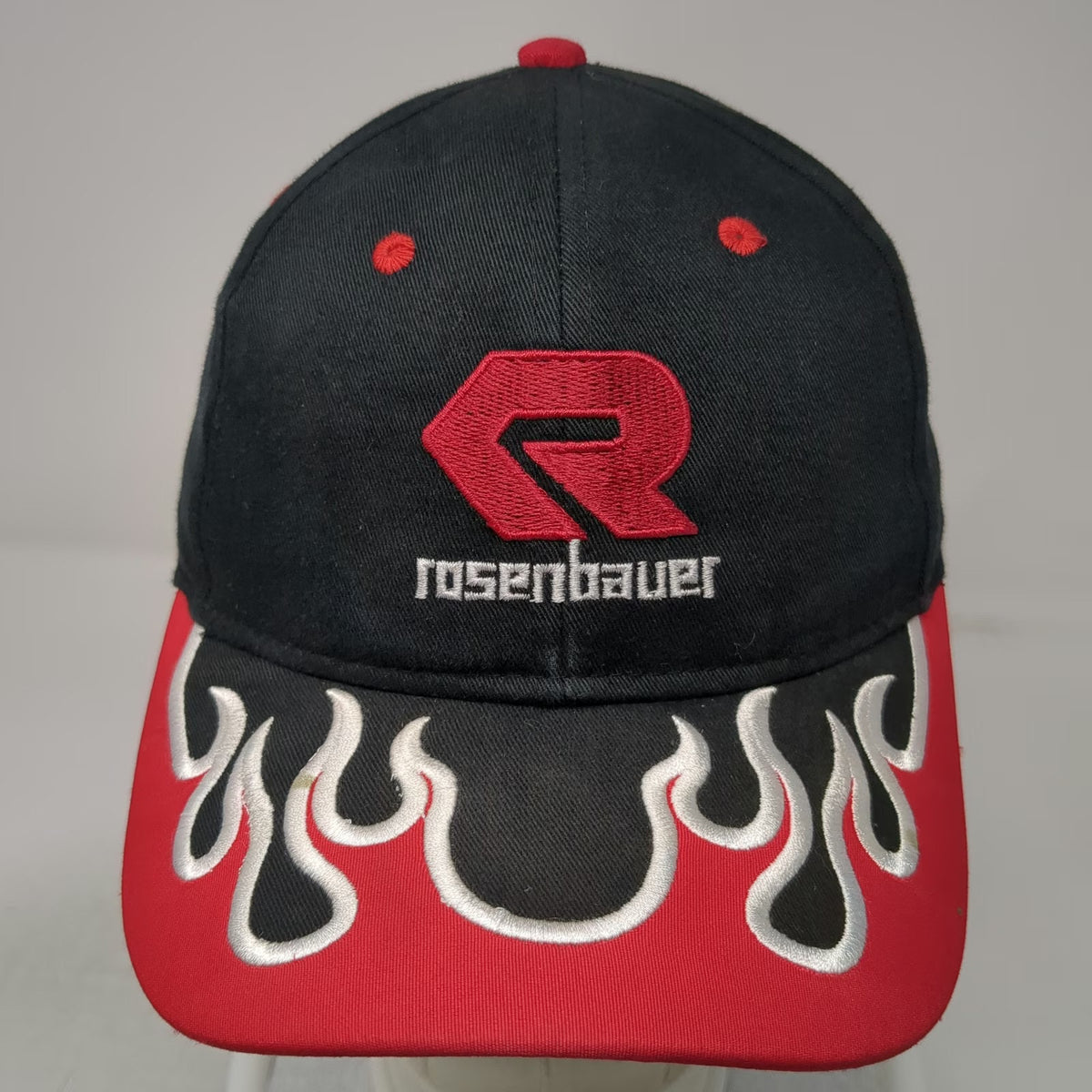 OTTO Baseball Cap Black One Size Rosenbauer Firefighting Technology Flames Hat