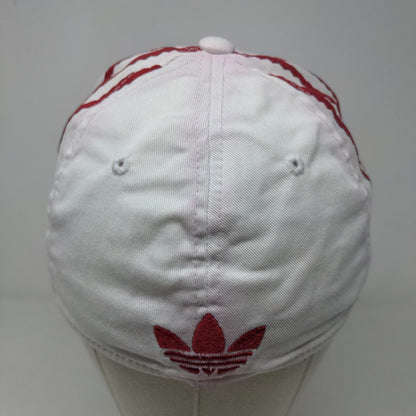 Adidas Men's Fitted Hat White Size S/M Embroidered IU Indiana Hoosiers Logo