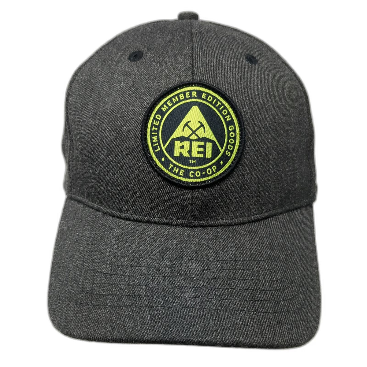 REI Baseball Cap Gray One Size Limited Member Edition Mountain Patch Co-op Hat