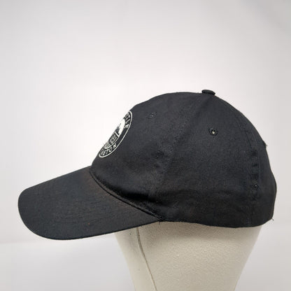 Seattle Washington Est. 1853 Strapback Hat Black OSFA Adjustable Solid