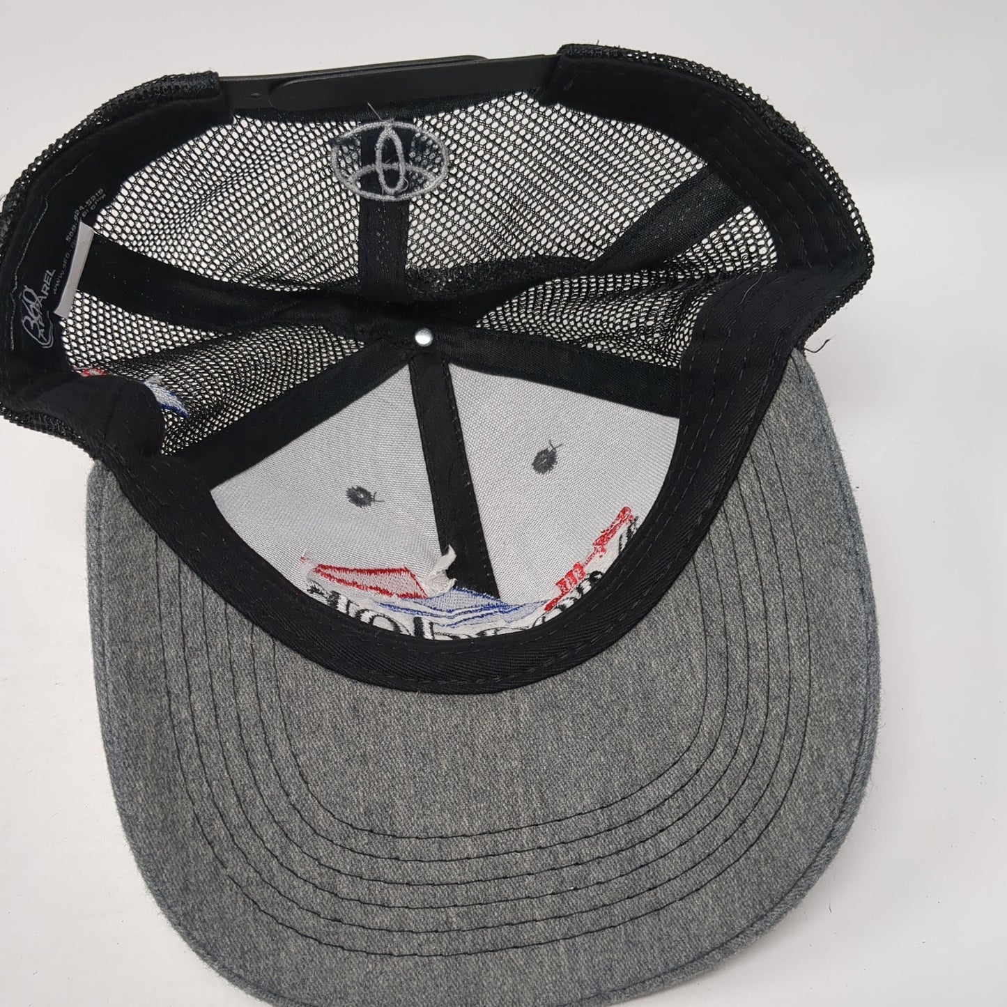 Phil Meador Toyota Snapback Trucker Hat Gray One Size Mesh Back Adjustable