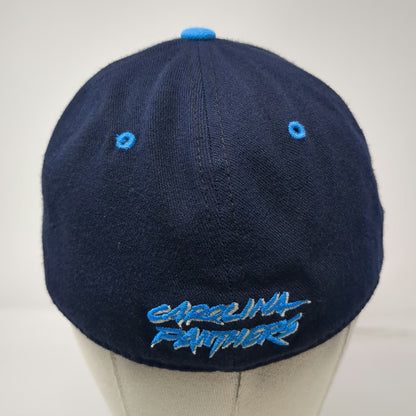 Carolina Panthers NFL Reebok Baseball Cap Blue One Size One-Fit Stretch Hat