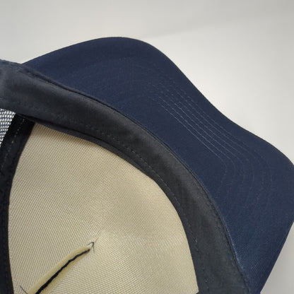 Pivot Cycles Snapback Rope Trucker Hat Blue One Size Mesh Back HG