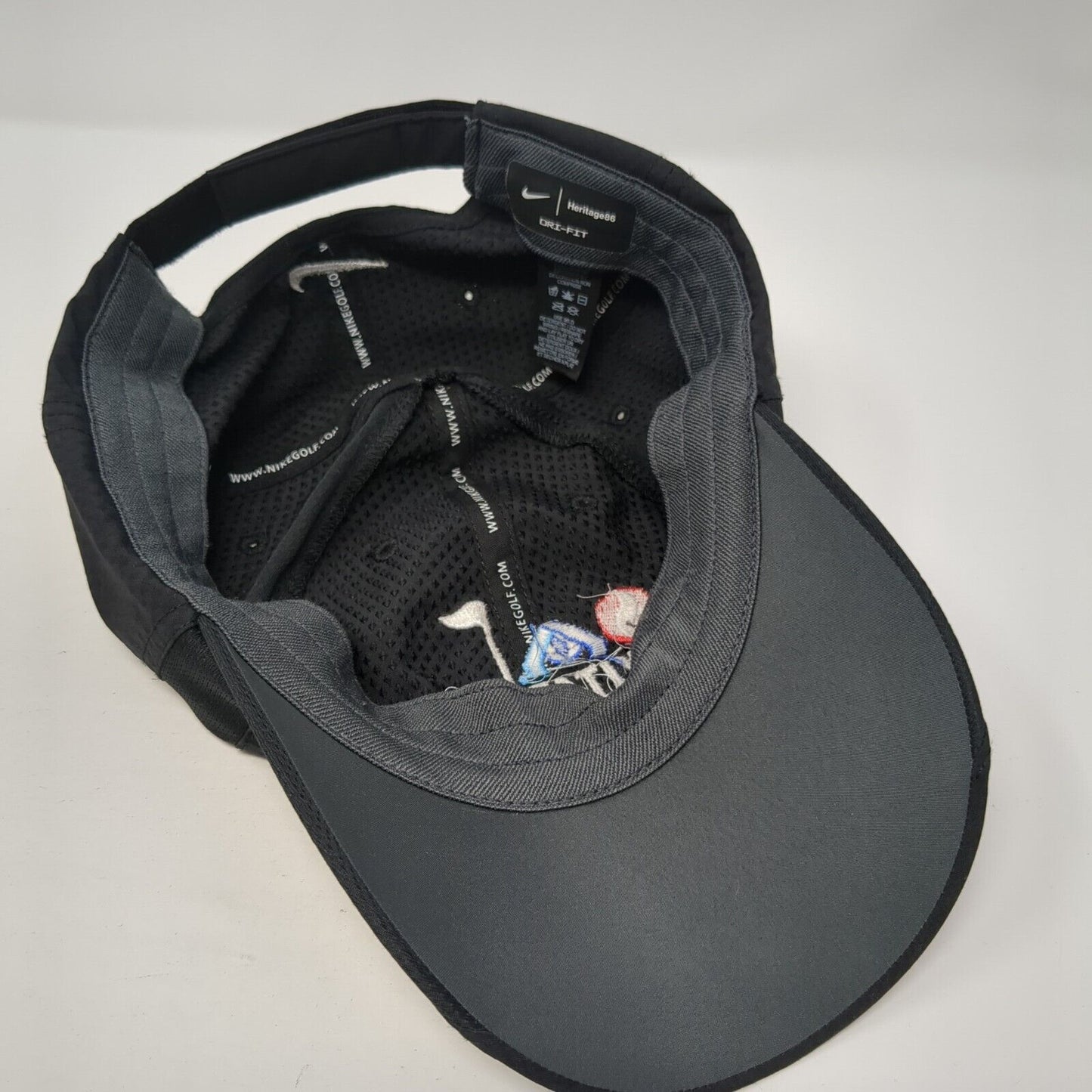 Invitational Portland Division Strapback Hat Black OS Adjustable Nike Dri-Fit