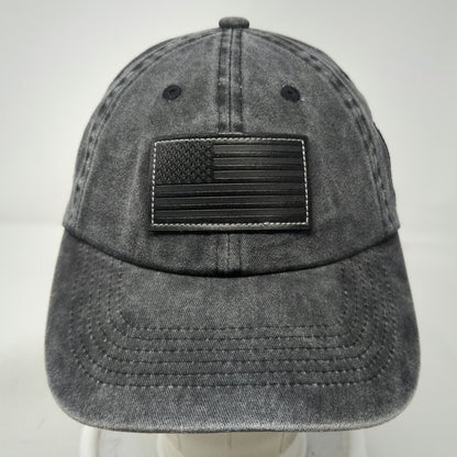 Ford Snapback Gray One Size Hat American Flag Built Ford Tough Idaho Dealership