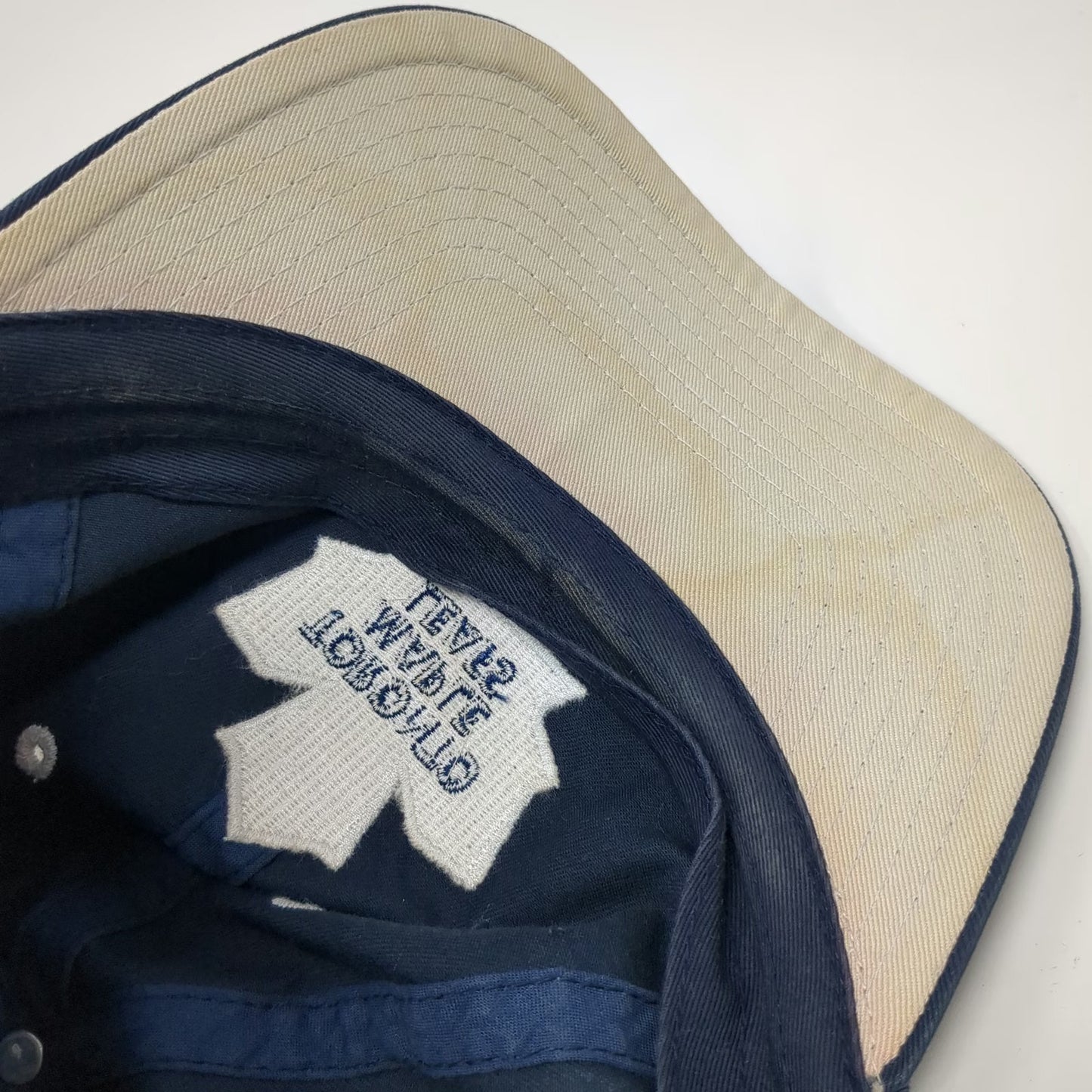 Toronto Maple Leafs NHL American Needle Cap Blue One Size Slideback Hockey Logo