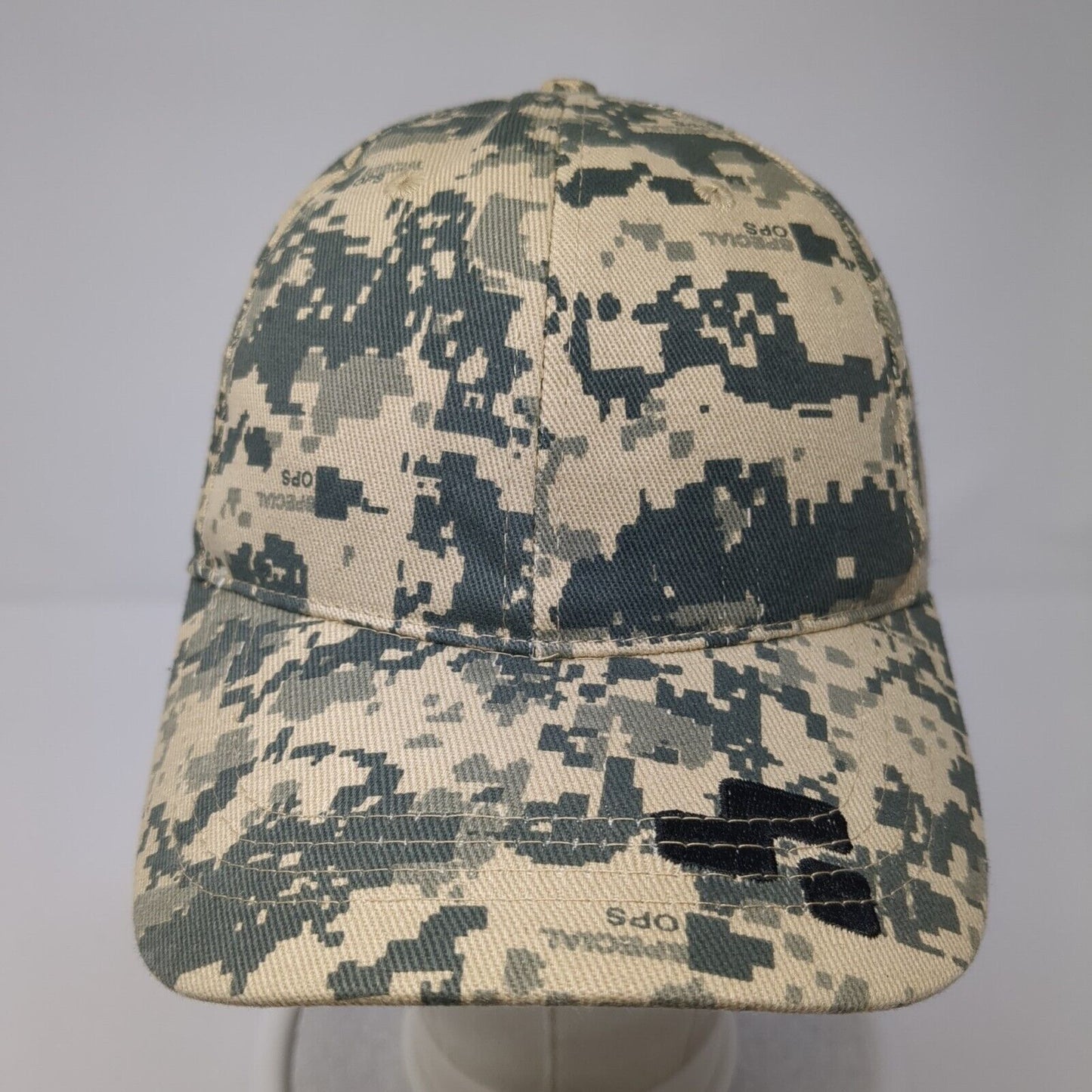 Special Ops Fitted Hat Digital Camo One Size 6 Panel Outdoor Blank