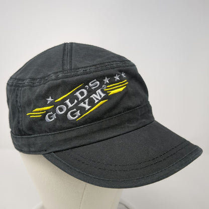 Alternative Army Cap Black One Size Gold's Gym Workout Fitness Hat Strapback