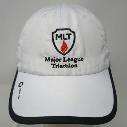 Greenlayer Baseball Cap White One Size Major League Triathlon MLT Strapback Hat