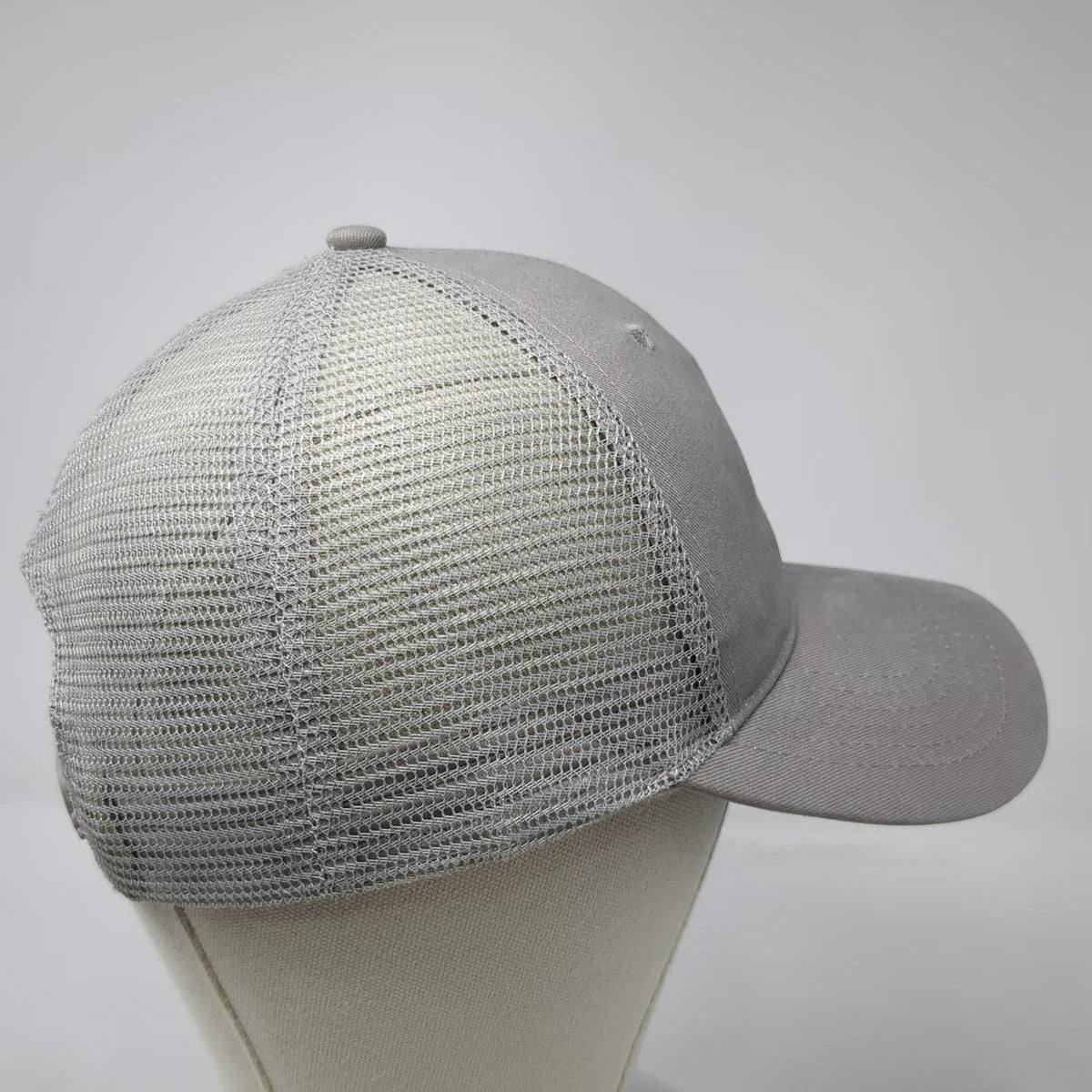 Lowe's 4 PROS Logo Gray Trucker Hat One Size Pink Snapback Mesh Back Workwear