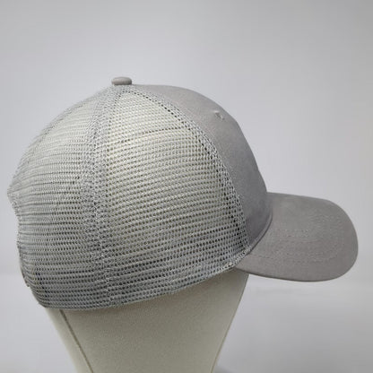 Lowe's 4 PROS Logo Gray Trucker Hat One Size Pink Snapback Mesh Back Workwear