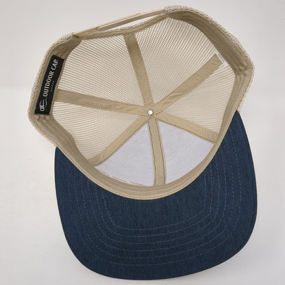 CED Snpaback Trucker Hat Multicolor One Size Adjustable Mesh Back Outdoor Cap