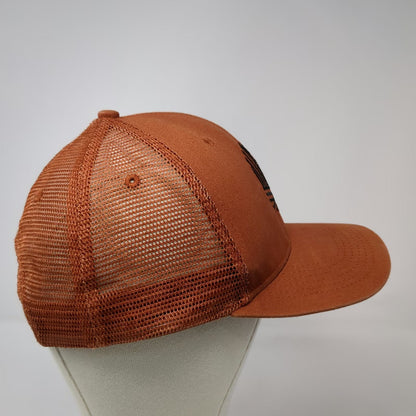 Flylow Trucker Hat Brown One Size Snapback Mesh Mountain Sun Logo Home Grown