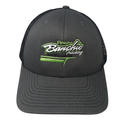 Andy Banchio Snapback Mesh Back Trucker Hat Gray One Size Richardson