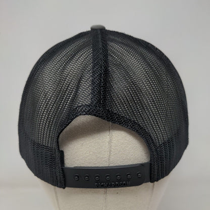 Disaster Response Snapback Trucker Hat Gray One Size Adjustable Mesh Back
