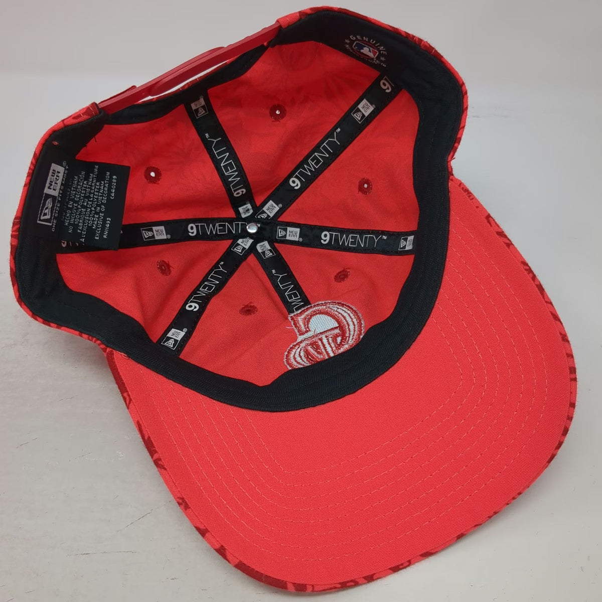 Colorado Rockies MLB New Era Snapback Red One Size Floral Hibiscus 9TWENTY Hat