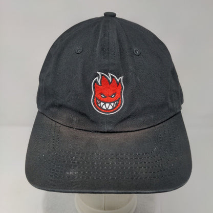 Spitfire Live To Burn Burn To Live Slideback Hat Black OSFA Adjustable Cotton