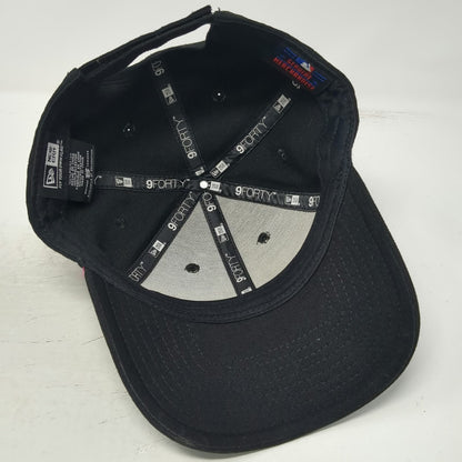 New Era Colorado Rockies MLB Baseball Cap Black One Size 9FORTY Strapback Hat