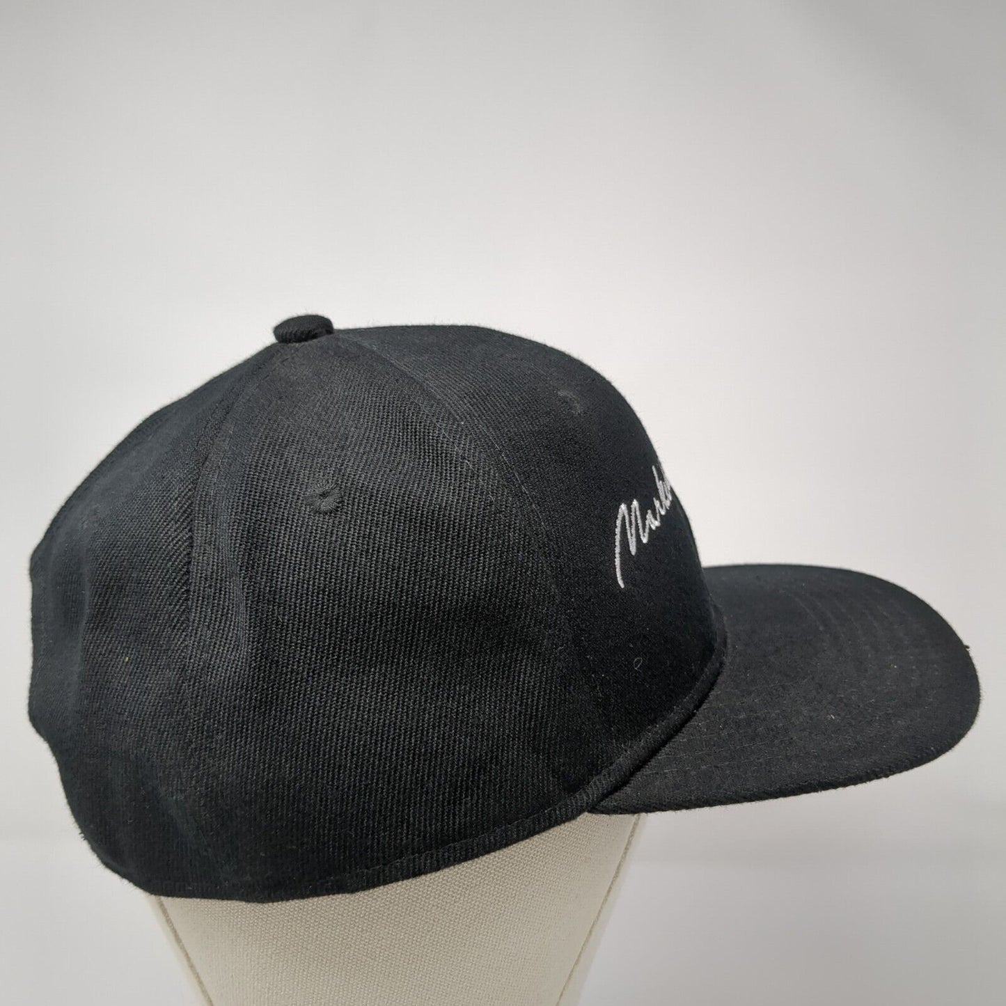 Marked by Faith Snapback Hat Black One Size Adjustable Embroidered 6 Panel Jokes