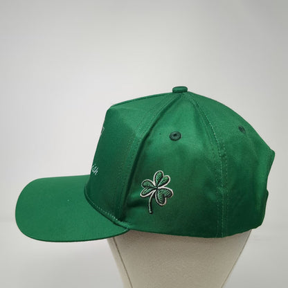 5 Panel Hat Green One Size Martini Glass Shamrock A Tini Bit Irish Snapback