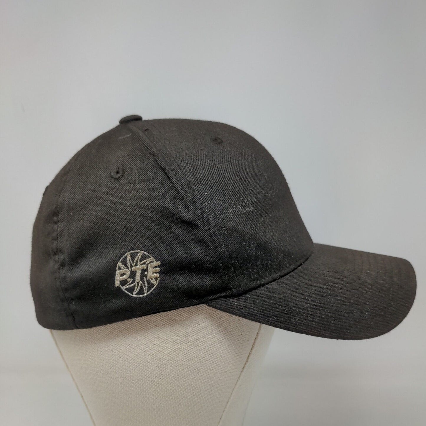 Yupoong Flexfit Men's HPL Superior Lubricants Fitted Hat Black S-M Embroidered