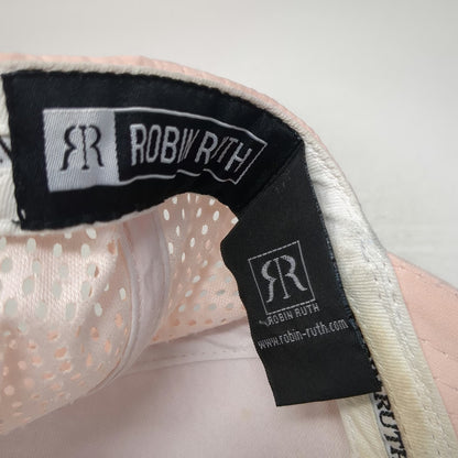 Robin Ruth Trucker Hat Pink One Size Cabo Mesh Snapback Script Souvenir Summer