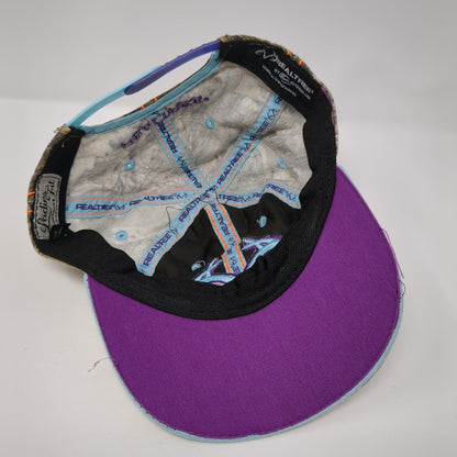 Realtree Women's Snapback Hat Camouflage OS Ladies Fit Embroidered Outdoor Cap