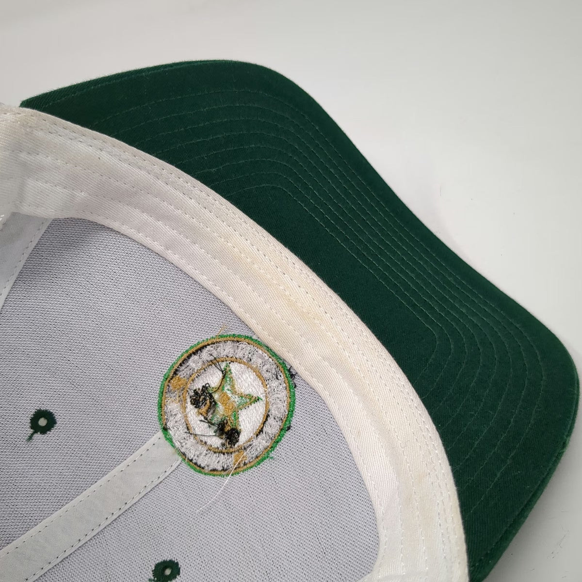 Richardson Trucker Hat Green One Size Eastern Connecticut Stars Snapback Mesh