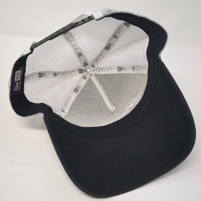Vintage Technologies Snapback Mesh Back Trucker Hat Black One Size New Era